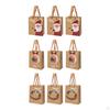 3 Paper Christmas Favor Bags Bag Decorations