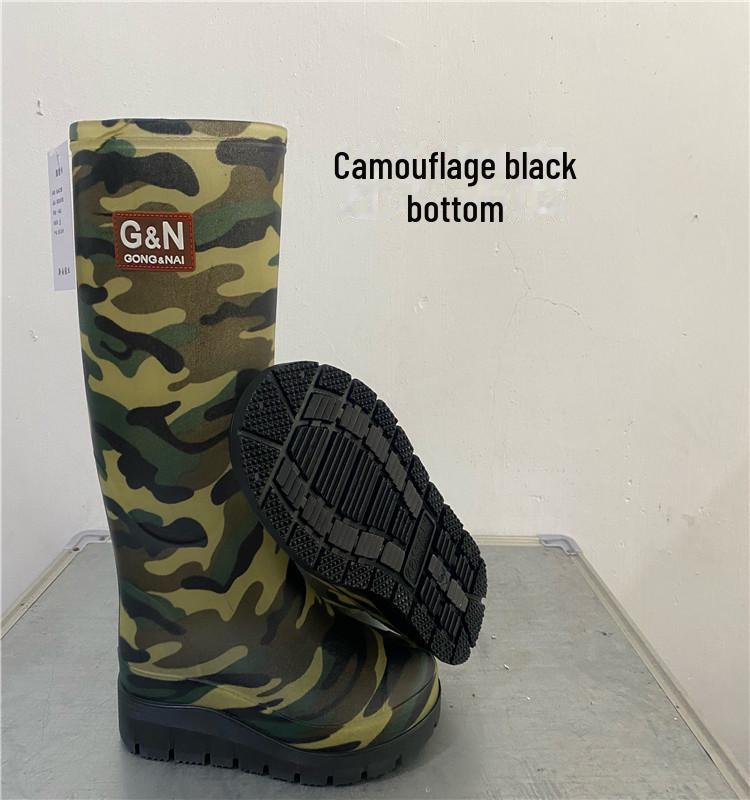 

Европейские модные резиновые сапоги из нитрильного каучука, устойчивые к маслам, кислотам и щелочам, нескользящие, для мойки автомобилей и рыбалки 40