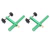 2PCS Bench Dog Woodworking Clamp 20mm Aluminium Alloy Bench Dog Hole Clamp for Handcraft