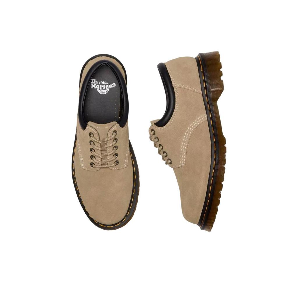 Dr. Martens 8053 Suede Fashion Lace-Up Low-Top Casual Shoes Unisex Casual Shoes Brown 41700200