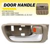 Interior Door Handle Set For 2002-06 Toyota Camry Gray Chrome Front/Rear Right K
