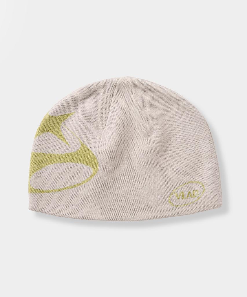 Dimiteulibeullaeg Vlad Symbol Logo Jacquard Beanie_Beige