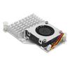 For Raspberry Pi 5 Active Cooler Official Fan Heatsink with Adjustable Speed Cooling Fan Cooling Heat Sink Radiator