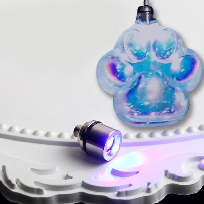 Practical Love for Cat Paw Light Bulb Silicone Molds Handmade BPA-free Easy To Release No Residue for Keychain Making Cr