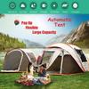 5-8 People Large Automatic Camping Tent Windproof Waterproof Sun Shelter Outoor Camping Tent