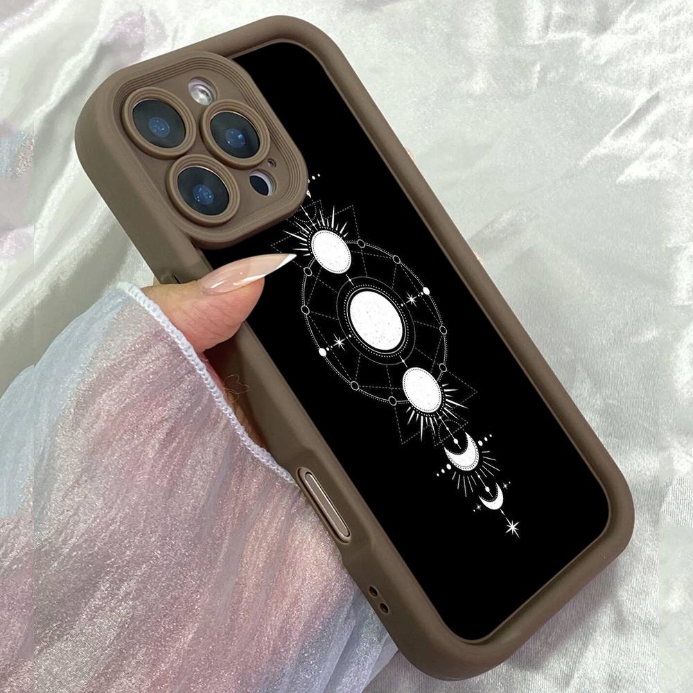 

JT355 Moon Dancer for iPhone 17 16 15 14 13 Pro Max Samsung S26 S25 Ultra A17 A07 A56 A16 A15 A14 A13 Xiaomi 15T Redmi 15c Note 14 13 12 11 Soft Case Redmi 15C 4G/5G(171.6) коричневий