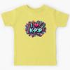 I Love K-POP Kids T-Shirt