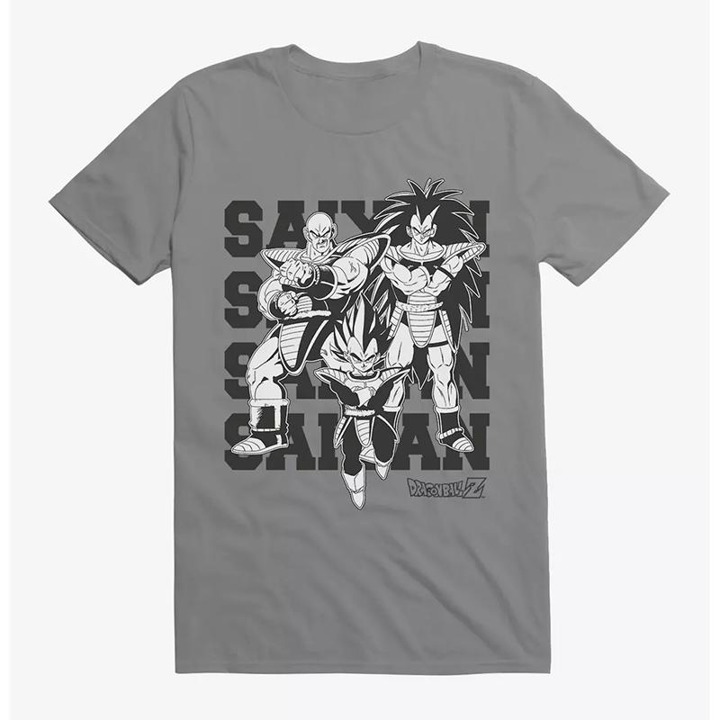 Nuova T-shirt Estiva Classica Giapponese Dragon Ball Cartone Animato Anime Oversize HighStreet Vintage Vestibilità Larga Manica Corta