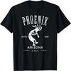 Phoenix City Skyline Retro Sunset 80s Style Phoenix T-Shirt