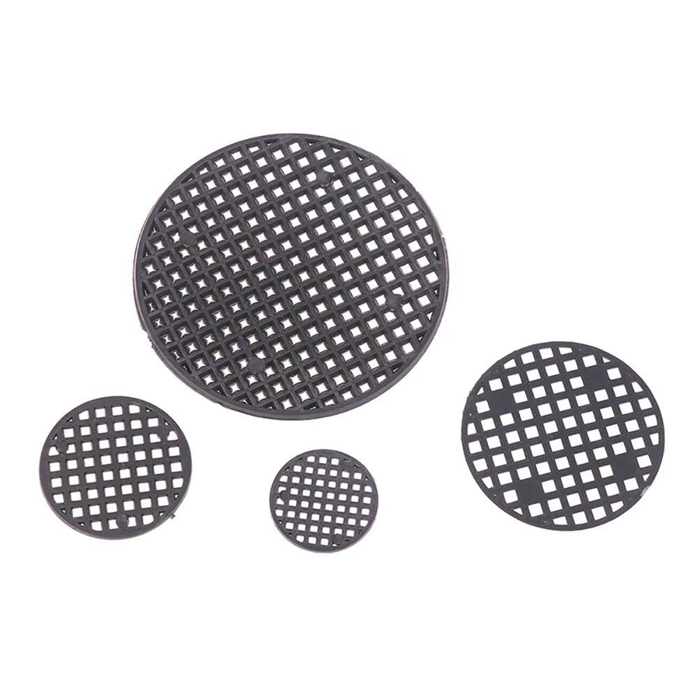 100/200/300Pcs Plastic Round Flowerpot Gasket Leak-proof Anti-corrosion Mesh Grid Mat