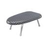 Folding Mini Ironing Board with Ironing Pad and Clothes Rack