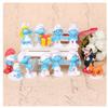 Set of 12 Smurfs Figurines - Gift for Kids, Multicolor Character Collection, Toy Dolls Decorations