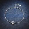 Moissanite 925 Silver Women's Bracelet, Six-Prong INS Style, Light Luxury, Exquisite Craftsmanship.