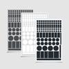 Led Covers Block Light Dimming Stickers Black Color Easy to Use Led Light Blocking Stickers Shading Avoid Glare