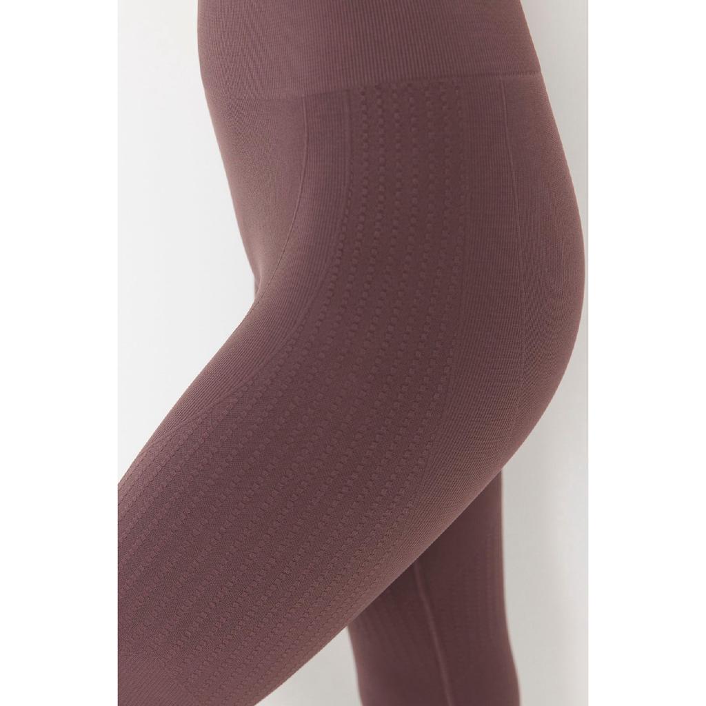 Lily - Blue Rise Waist Tights