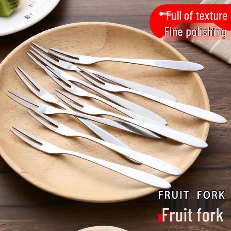 Zhaoran Premium Wooden Fruit & Dessert Utensil Set