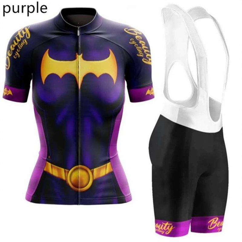 Summer Women's Short-sleeved Cycling Suit Quick-drying Breathable Bicycle Cycling Suit Road Riding Equipment 2026 Summer Breathable Cycling Suit Suit