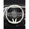 Leder Kohlefaser Auto Lenkradabdeckung Autozubehör Für Skoda Octavia Superb Rapid Kodiaq Karoq Fabia Kamiq Roomster Citigo