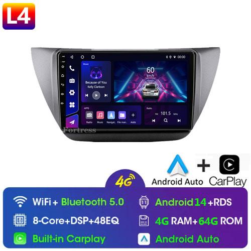 2 Din Android 12 Car Radio Multimedia Video Player For Mitsubishi Lancer 9 CS 2000 - 2010 Navigation GPS 4G Carplay Auto Stereo