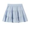 White Pleated Skirt Cake Skirt Women's Summer New Word Skirt High Waist Ballet Style Sweet Short Skirt