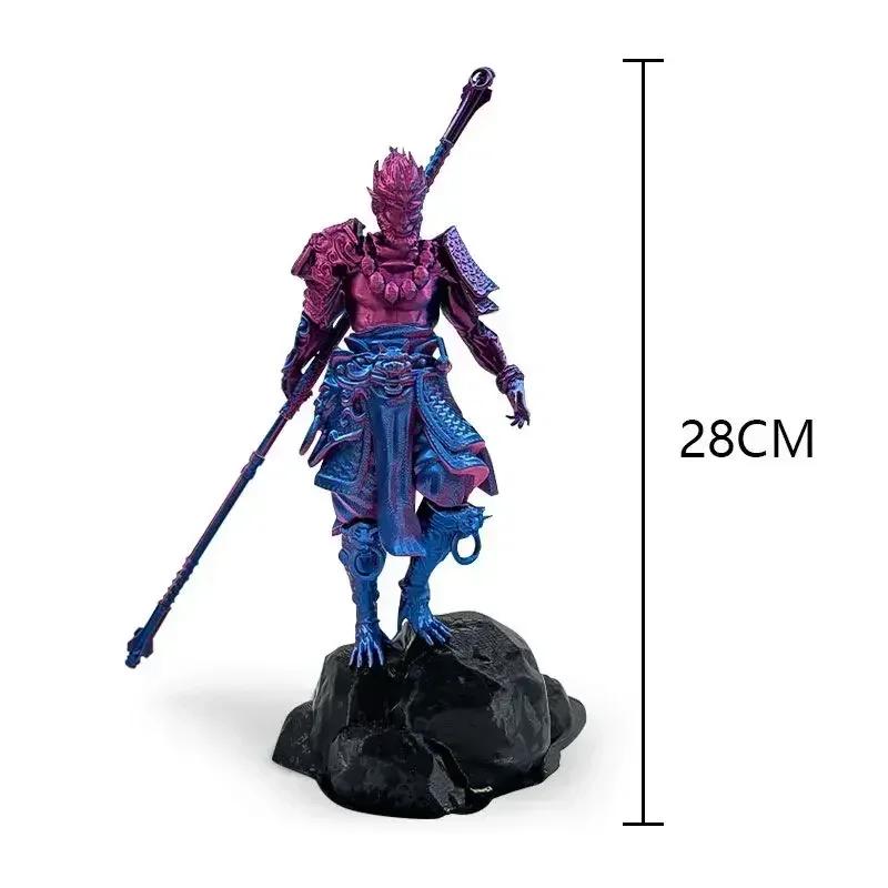 Figurine Model Desktop 28cm/3D Printed WuKong Creative Ornament Home Computer Desktop Children's Toy Gift Home Decor Accessories