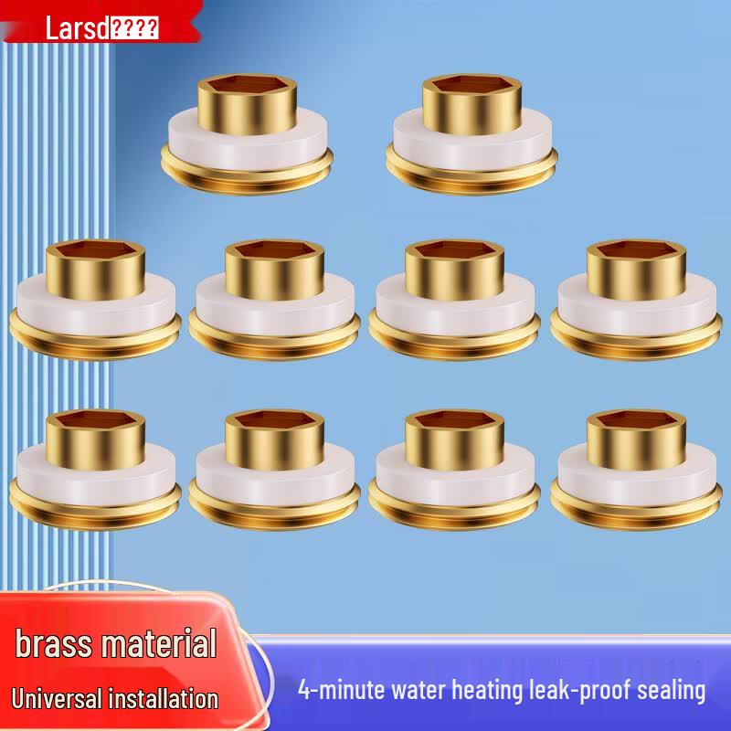 Larsd Sealant-Free Brass Silicone Gaskets for Angle Valves