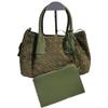 26 Borsa da Donna in Vera Pelle Intrecciata a Mano Tinta Opaca Borsa a Shopper Cesto di Verdura a Spalla