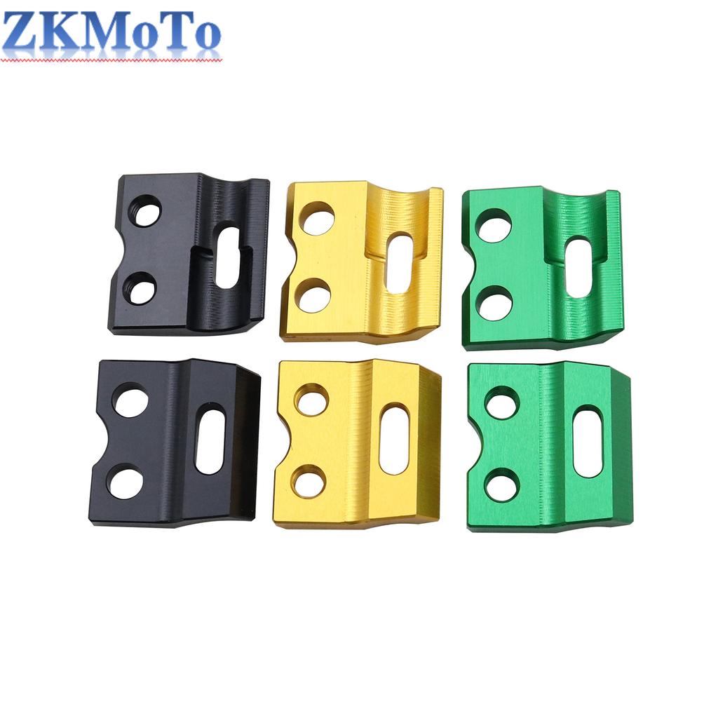 CNC Front Brake Oil Line Clamp For Kawasaki KX250F KX450F KX250X KX450X KX 65-250cc For Suzuki RM85 RM125 RM250 RMZ250 RMZ450