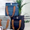 Insulated Food Container with Shoulder Belt Waterproof Lunch Storage Bag Large Capacity Multiple Pockets Box for Meal