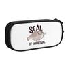 Seal Of Approval Neil the Seal Pencil Case Pen Box Bags Student Large Storage School Supplies Gifts Pencilcases