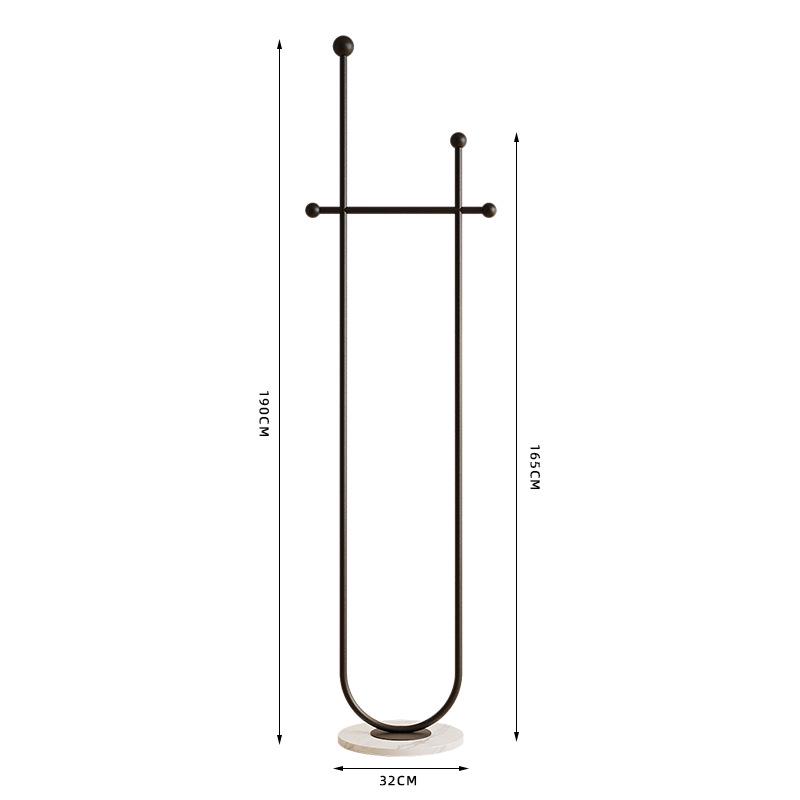 Luxuriöser Stand-Kleiderständer: Vielseitiger Hänger für Schlafzimmer & Wohnheime für kleine Räume