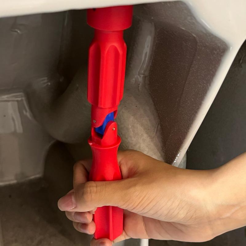 Toilet Seat Repair Wrench 60° Rotation Toilet Seats Removal Installation Repair Wrench Household Bathroom Installation Tools