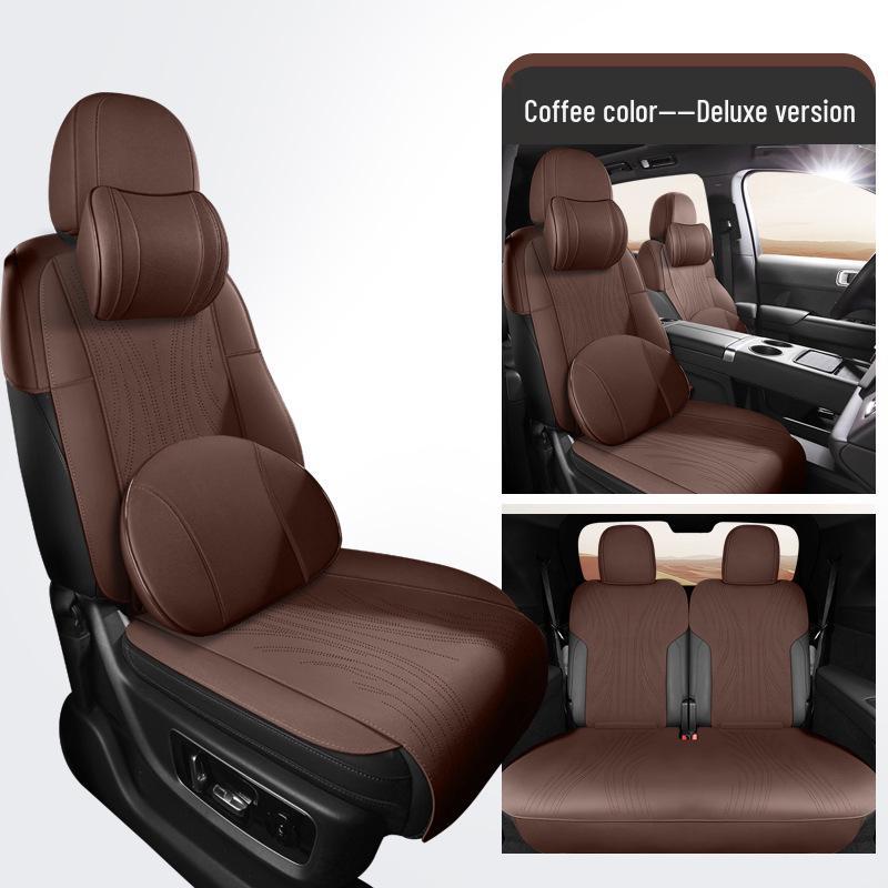 Universal Suede Car Seat Cushion: Ideal for L6-L9, Four Seasons, Semi-Enclosed Design