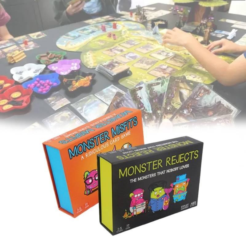 Rejects Misfits Monster Board Games Family Party Casual Play Fun Props Gift Kids