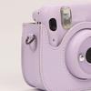 Lightweight Protective Case PU Leather Camera Case Wear Resistant Solid Color Protective with Shoulder Strap for Mini 12