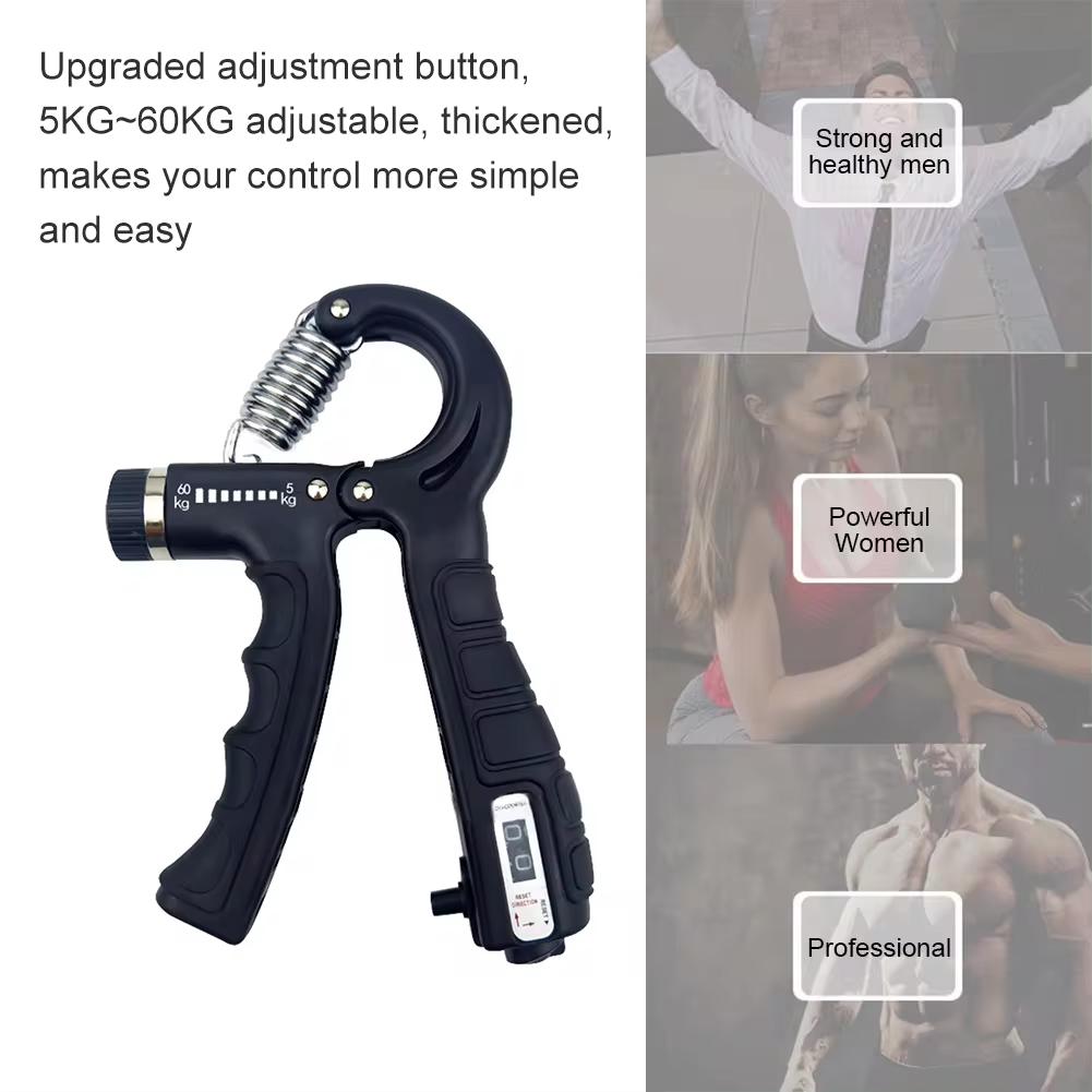 Grip Strength Trainer Forearm Fortifier Hand Squeezer Adjustable Resistance Grip Strength Trainer Wrist Fitness Equipment