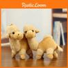 Schattige Cartoon Kameel Pluche Speelgoed Sleutelhanger Zacht Knuffeldier Reisaccessoire
