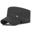 Men's Fleece Lined Earflap Flat Top Winter Cycling Hat