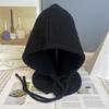 Adult Winter Beanies Hood Knit Balaclava Handmade Neck Protect Hat Casual Wear