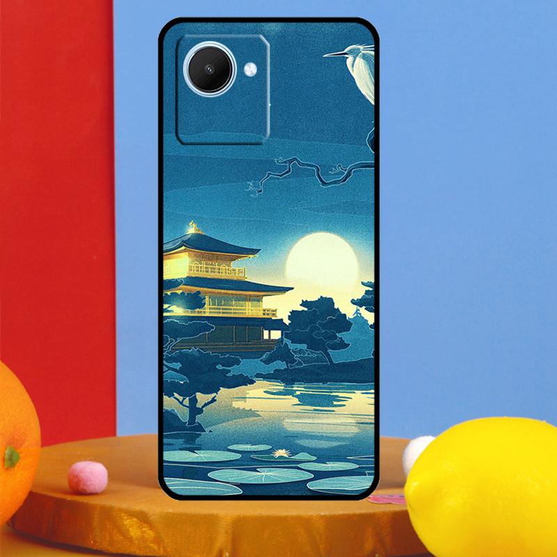 Japanese Style Art Japan For Realme 15 Pro 10 11 12 13 14 Pro Plus GT6 GT7 C61 C67 C63 C71 C55 C51 C65 C53 C75 Case