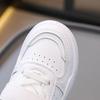 Children's Sneakers, New Ultra-light Solid Bottom Shoes, Baby Girls' Shoes, Boys' Velcro Little White Shoes