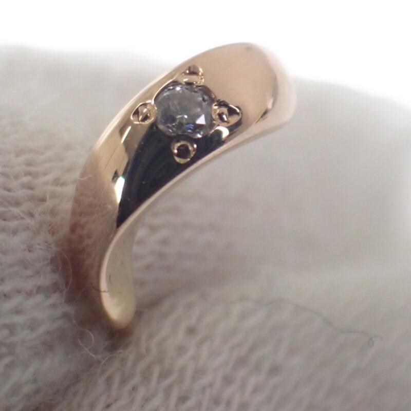 4℃  Pierce K18 Pink Gold Women