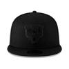 Chicago Bears Hat NFL New Era Black on Black Alternate Logo 9FIFTY Snapback Adjustable Cap Adult One Size