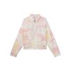 Sportswear Color Block Pattern Zipper Long Sleeve Jacket Women Jackets Soft-Pink FJ7711-134