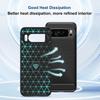 Stylish Carbon Fiber TPU Rubber Slim Case for Google Pixel 10 9 8 Pro XL Shockproof Supports Wireless Charging Protector Cover