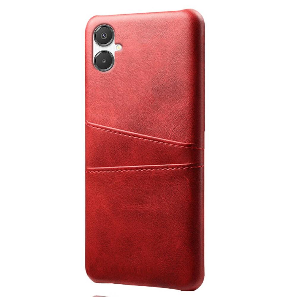 For Samsung Galaxy A07 4G Case Dual Card Slots PU Leather + Hard PC Phone Cover