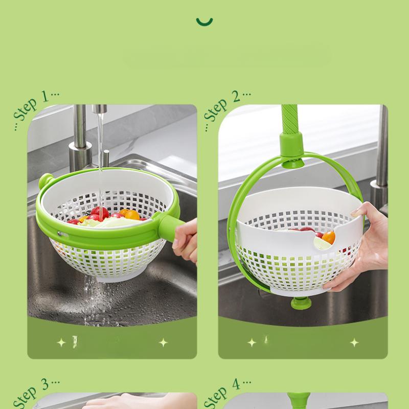Odstředivá myčka na salát, koš na zeleninu, nová rotační myčka nádobí, kuchyňské myčky zeleniny, odstředivý odkapávací koš