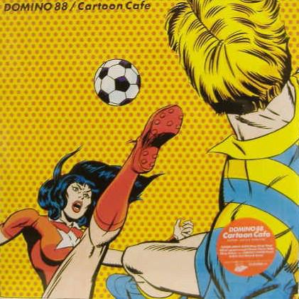 

LP Record DOMINO 88 - Cartoon Cafe BVJS27001 BMG 2001 Japan Japanese Pop/Rock