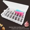 38Pcs/Set DIY Cake Decorating Nozzles Set Decorating Piping Tip  for Cupcake Decoration