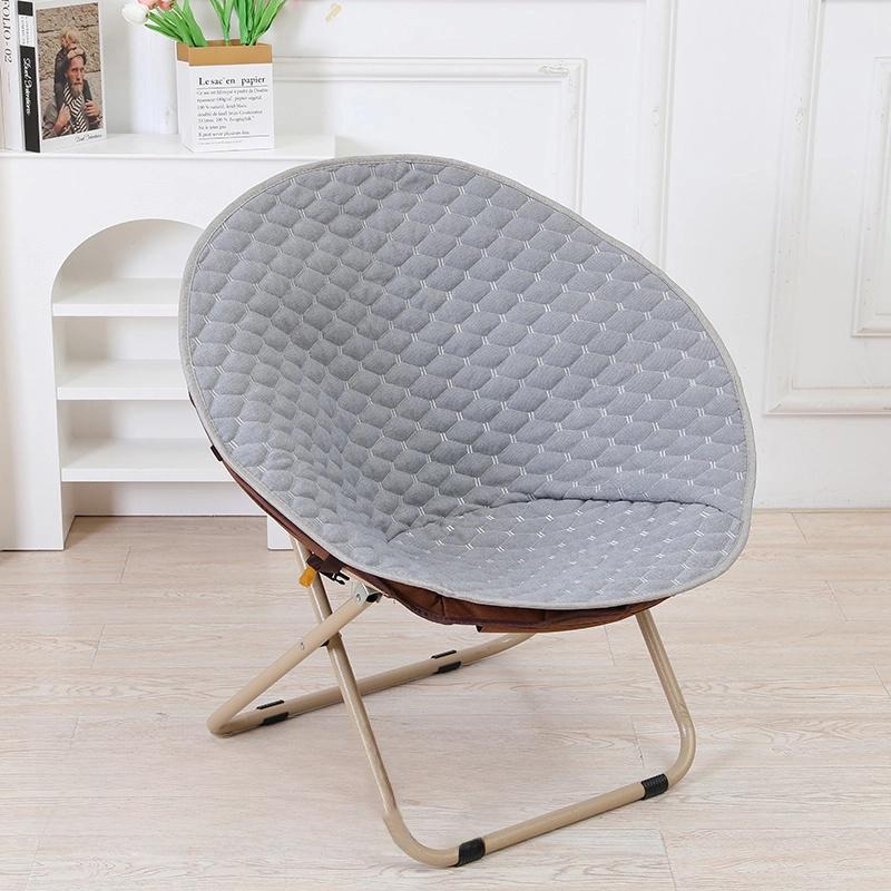 Круглый чехол для кресла-тарелки Универсальный чехол-протектор для кресла-луны Чехлы для ленивого кресла Сменная подушка сиденья для кемпингового кресла S